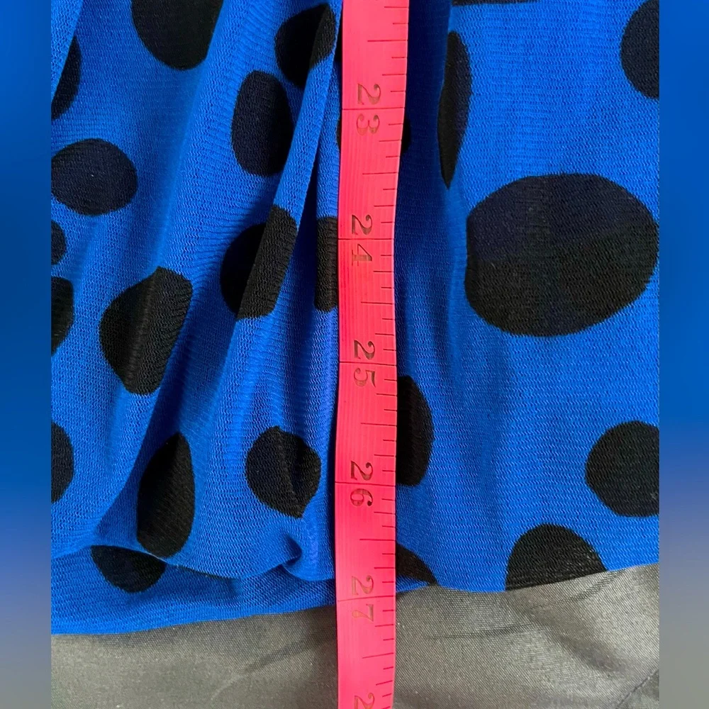 NWOT ALFANI Women's Sleeveless Sequins and Royal Blue and Black Blouse. Size:XL. - Picture 6 of 8